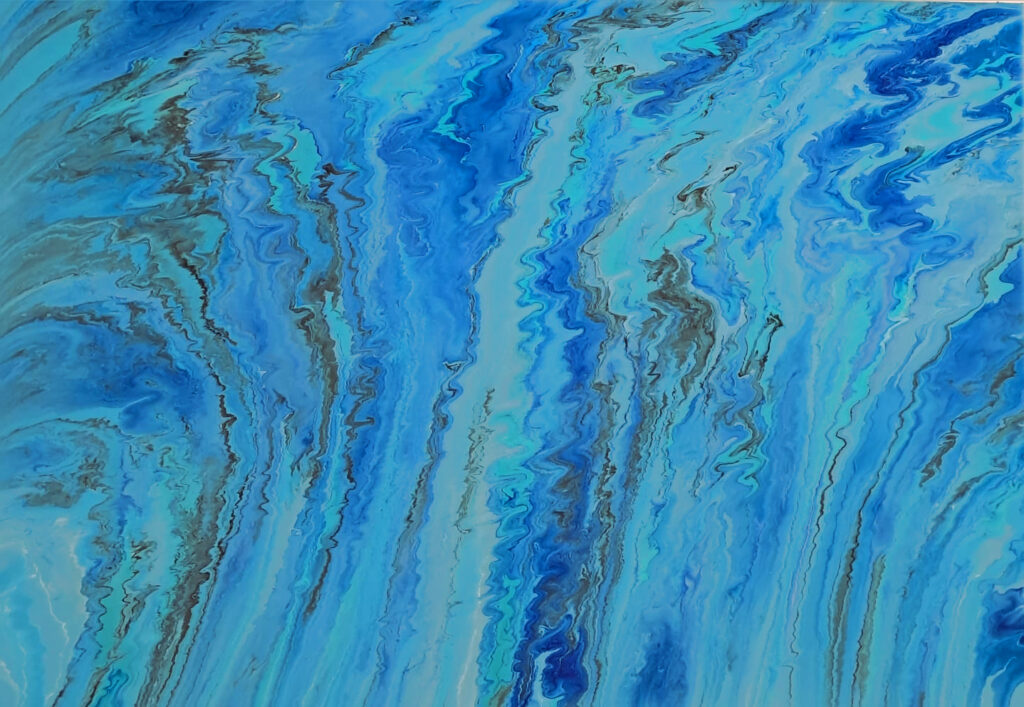 Quadro Grafia d'acqua Mara Angeli