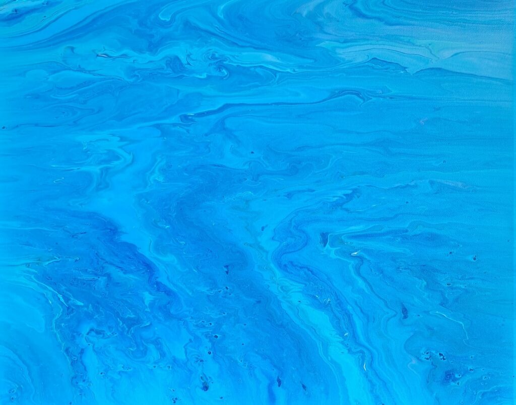 Quadro Percorsi fluidi Mara Angeli